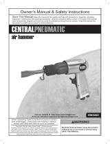 Central Pneumatic Item 92037 Owner's manual