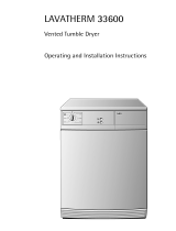 AEG 33600 User manual