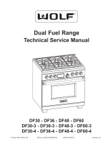 Wolf DF604CF User manual