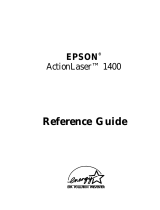 Epson ActionLaser 1400 User manual