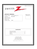 Zenith M52W56LCD User manual