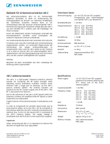 Sennheiser AB 2 Owner's manual
