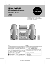 Sharp CD-PC3500 User manual