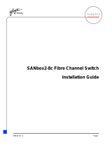Qlogic SANbox2-8c User manual