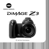 Konica Minolta Dimage Z3 Owner's manual