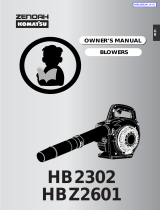 Zenoah KOMAT'SU HBZ2601 User manual