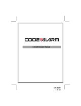 Code Alarm CA-120 User manual