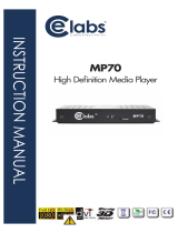 CE Labs MP70 User manual