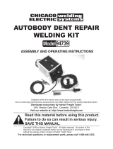 Chicago Electric 94739 Assembly and Operating instructions