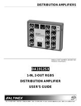 Altinex DA1912SX User manual