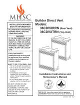 MHSC 36CDVXTRN User manual