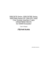 Renesas H8S/2678 Series User manual