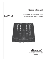 Nilfisk-ALTO DJM-3 User manual