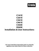 Creda C365E User manual