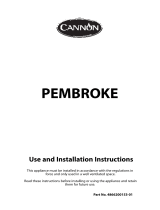 Cannon PEMBROKE 10598G Datasheet