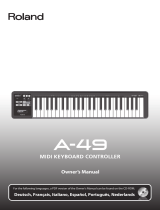 Roland A-49 White User manual