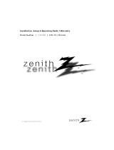 Zenith L15V26D User manual