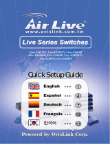 AirLive LIVE-GSH8T Owner's manual