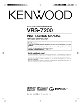 AEG VRS-7200 - AV Receiver User manual
