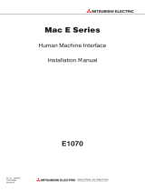 Mitsubishi Electric Mac E1070 User manual