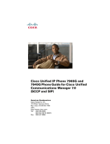 Cisco 7945G - Unified IP Phone VoIP User manual