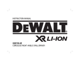 DeWalt DCD720 User manual