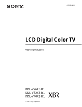 Dish Network KDL-V26XBR1, KDL-V32XBR1, KDL-V40XBR1 User manual