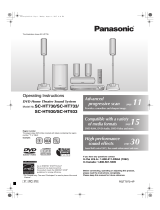 Panasonic SC-HT930 Owner's manual