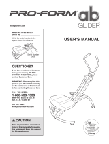 ProForm PFBE19610.3 User manual