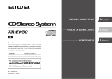Aiwa XR-EM30 Owner's manual