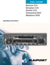 Blaupunkt Dresden C31 User manual