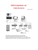 Midas SR35 User manual