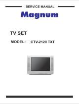 Magnum CTV-2120 TXT User manual