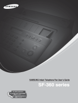 Samsung SF-360 Series User manual