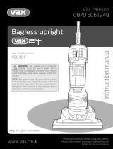 Vax VZL-6013A Owner's manual