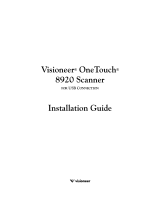 Visioneer OneTouch 8920 User manual