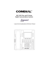 Comdial Impact SCS 8412F User manual