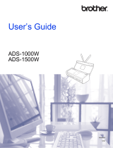 Brother ImageCenter ADS-1000w User manual