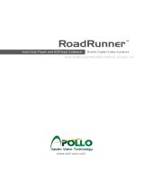 Apollo Roadrunner User guide