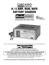 Chicago Electric 45005 User manual