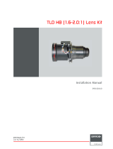 Barco High Brightness TLD (1.6 - 2) User manual