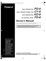 Roland CY-8 Owner's manual