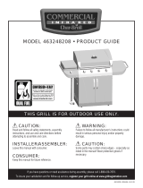 Char-Broil Commercial 463248208 User manual