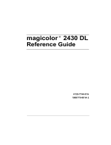 Minolta magicolor 2430 DL User manual