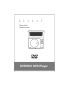 Dolby Laboratories DVD7016 User manual