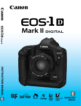 Canon EOS-1D Mark II Digial User manual