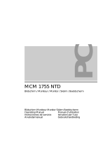 Fujitsu MCM 1755 NTD User manual
