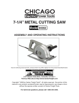 Chicago Electric POWER TOOL 94362 User manual