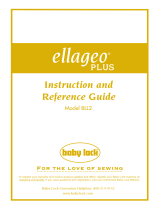 Baby Lock Ellageo PLUS BLL2 Owner's manual