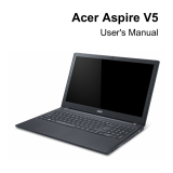 Acer Aspire V5 User manual